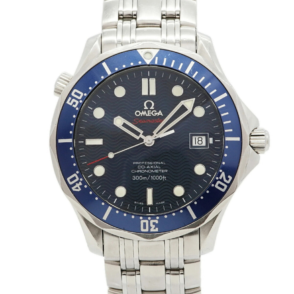 Omega Seamaster 300 Co-Axial 2220.80 Navy Dial Men's Watch